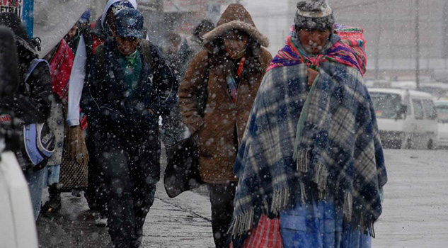 Frente frío dejará lluvias y caída de nieve para estos estados