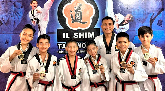Gran actuación de la organización Il Shim Tae Kwon Do Veracruz