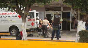 Hombre se lesiona al caer de dos metros de altura Hombre se lesiona al caer de dos metros de altura