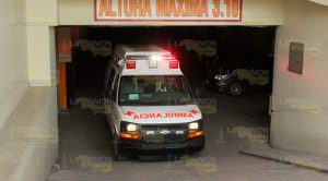 Hombre se lesiona al caer de dos metros de altura Hombre se lesiona al caer de dos metros de altura
