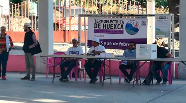 Inicia consulta sobre Proyecto Integral Morelos y Termoeléctrica de Huesca Inicia consulta sobre Proyecto Integral Morelos y Termoeléctrica de Huesca