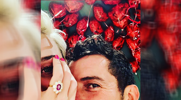 Katy Perry y Orlando Bloom se comprometieron Katy Perry y Orlando Bloom se comprometieron