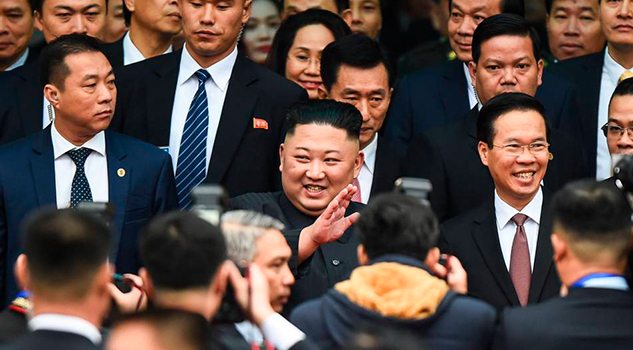 Kim Jong-un llega a Hanói para su segunda cumbre con Donald Trump Kim Jong-un llega a Hanói para su segunda cumbre con Donald Trump