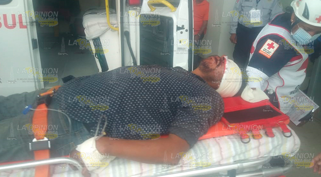 Le abren la cabeza a golpes en Poza Rica Le abren la cabeza a golpes en Poza Rica