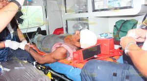 Le abren la cabeza a golpes en colonia de Coatzintla Le abren la cabeza a golpes en colonia de Coatzintla