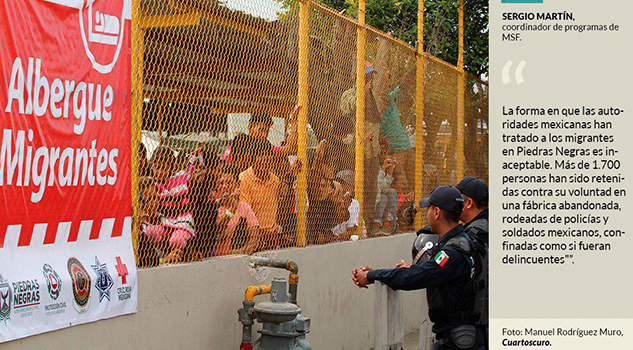 El Gobierno de México ha violado el derecho de 1,700 migrantes en la frontera norte, advierte MSF
