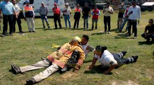 Organismo de emergencia de Cerro Azul, cada vez más preparados Organismo de emergencia de Cerro Azul, cada vez más preparados