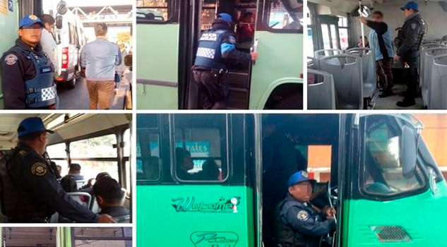 Policías abordarán transporte público para mejorar la seguridad, CDMX Policías abordarán transporte público para mejorar la seguridad, CDMX
