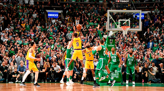 Rajon Rondo da un agónico triunfo a Lakers sobre Boston Rajon Rondo da un agónico triunfo a Lakers sobre Boston