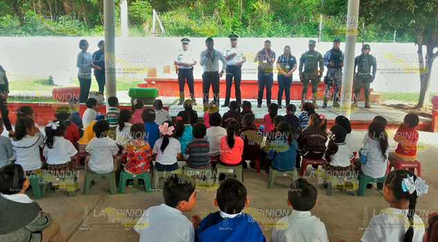 Promueven protocolos de seguridad en escuelas