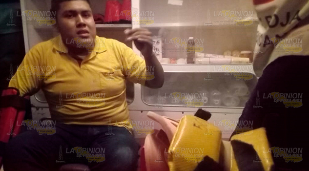 Tortillero casi pierde el brazo al limpiar máquina Tortillero casi pierde el brazo al limpiar máquina