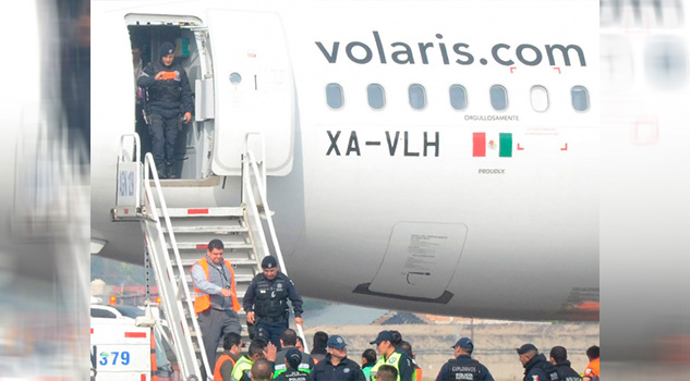 Volaris activa protocolo de seguridad por falsa alarma de bomba