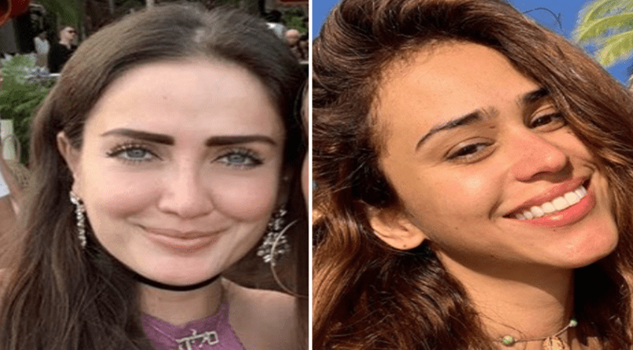 Celia Lora le demuestra a Yanet García que sus pechos son naturales