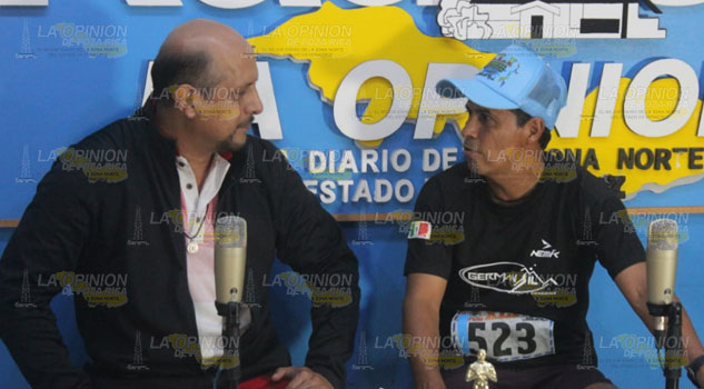 Germán Silva en la Carrera Atlética de La Opinión de Poza Rica