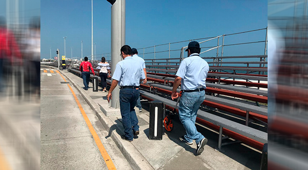 Instalación de gradas va en un 60% de avance: Comité de Carnaval de Veracruz
