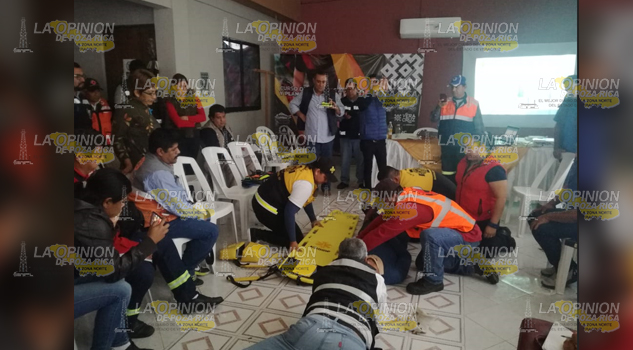 Actualizan a unidades municipales de P. Civil