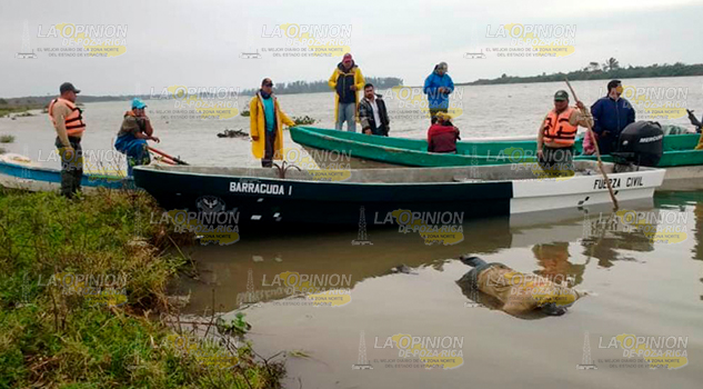 Buzos localizan cuerpo de la persona desaparecida en el río Nautla
