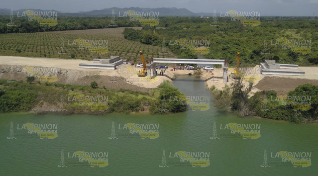 Reactivan obra puente Tuxpan II