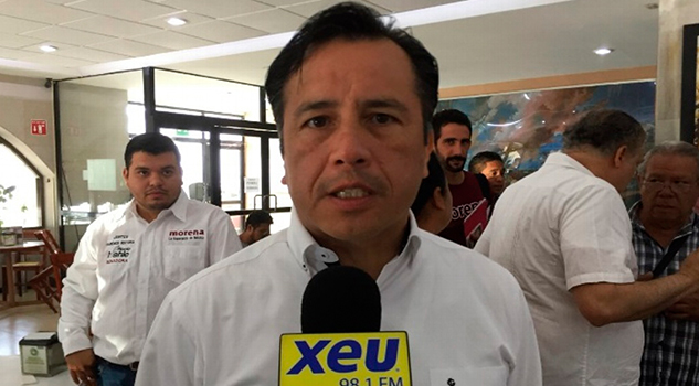 Reconoce Cuitláhuac García aprobación de creación de Guardia Nacional en Veracruz