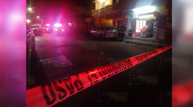 Baleado en la colonia Laredo en Poza Rica