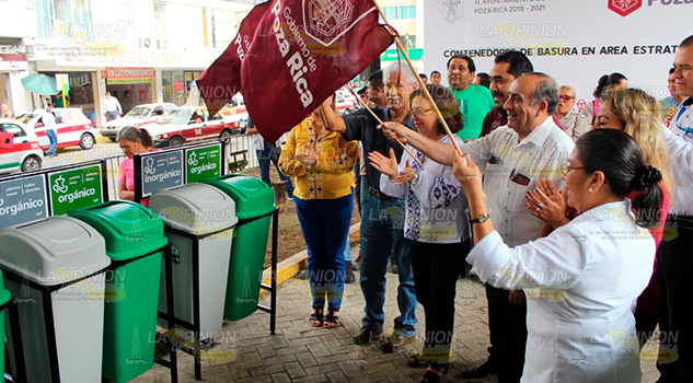 Colocarán contenedores en puntos estratégicos de Poza Rica Colocarán contenedores en puntos estratégicos de Poza Rica