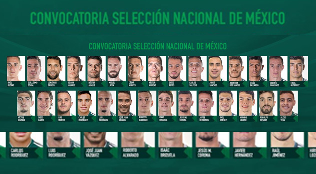 Convocatoria Tricolor: Con 12 'extranjeros' Convocatoria Tricolor: Con 12 'extranjeros'