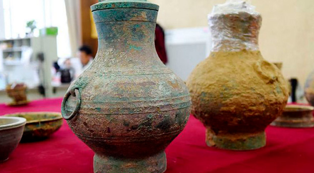 Descubren supuesto "elixir de inmortalidad" en una vasija china milenaria Descubren supuesto "elixir de inmortalidad" en una vasija china milenaria