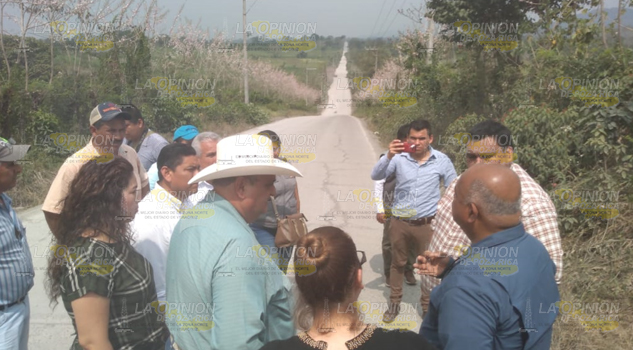 Secretario de Gobierno y alcalde supervisan vía Entabladero