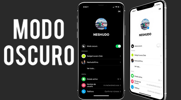 messenger de FB en modo oscuro #PorSiNoSabías activar el modo oscuro en messenger