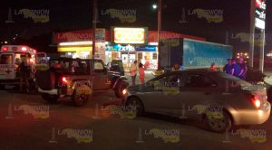 Intenta ganar el paso y choca en Tuxpan Intenta ganar el paso y choca en Tuxpan