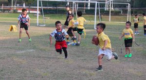La liga de tocho infantil con marcha exitosa La liga de tocho infantil con marcha exitosa