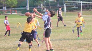 La liga de tocho infantil con marcha exitosa La liga de tocho infantil con marcha exitosa