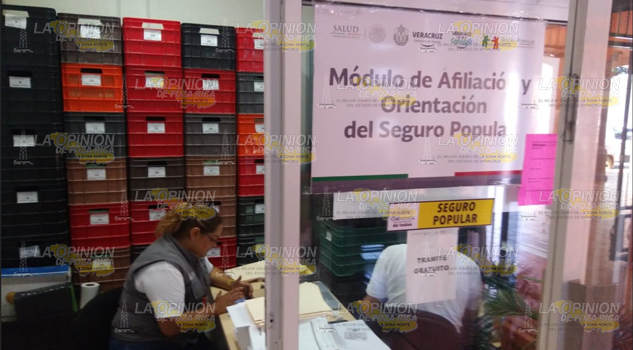 Podrían perder la atención médica, familias del Seguro Popular