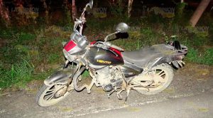 Motociclista derrapa por exceso de velocidad en la Álamo - Llano de Enmedio Motociclista derrapa por exceso de velocidad en la Álamo - Llano de Enmedio