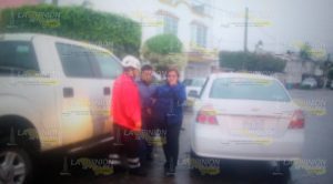 Mujer lesionada en fuerte choque en el fraccionamiento Tajín de Papantla Mujer lesionada en fuerte choque en el fraccionamiento Tajín de Papantla