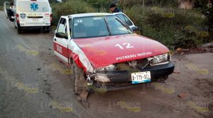 Mujer resulta lesionada en aparatoso choque en Martínez de la Torre Mujer resulta lesionada en aparatoso choque en Martínez de la Torre