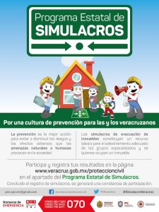 Convoca PC a la Jornada Estatal de Simulacros 2019
