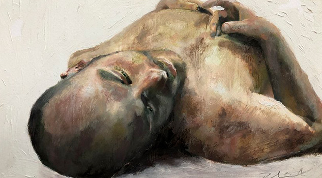 Plácido Merino, el pintor que retrata los cuerpos vacíos de la morgue Plácido Merino, el pintor que retrata los cuerpos vacíos de la morgue