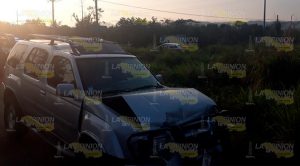 Taxi y camioneta chocan en Naranjos, una lesionada Taxi y camioneta chocan en Naranjos, una lesionada