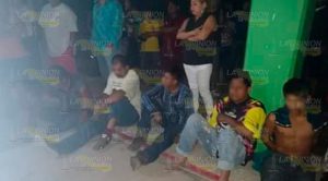 Detienen a 11
delincuentes en la comunidad de Morgadal, fueron puestos a disposición de la FGE