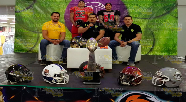Presentan liga de fútbol americano en Poza Rica