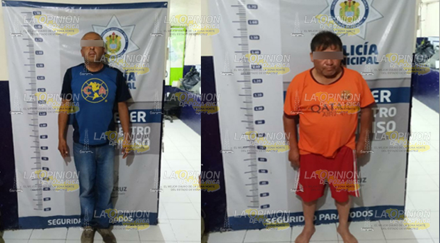 Suegro y yerno detenidos, escandalizaban afuera de la casa de su ex esposa y suegra