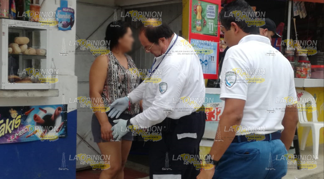 Rebasa a un autobús y choca en el kilómetro 2 de la carretera Tuxpan-Tampico