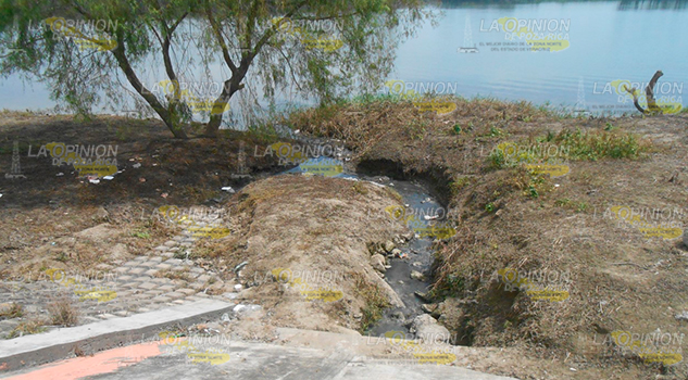 Vierten drenajes al cauce del río Tecolutla; queda en el olvido la planta de tratamiento