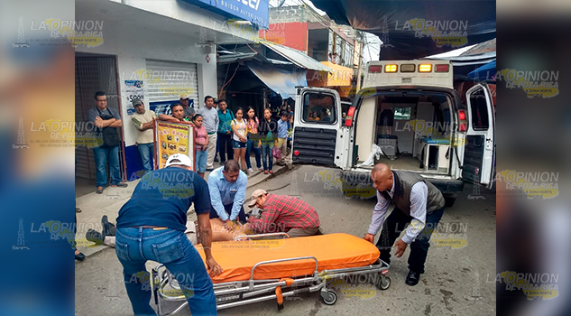 Anciano sufre infarto y muere camino al Hospital, en Tantoyuca