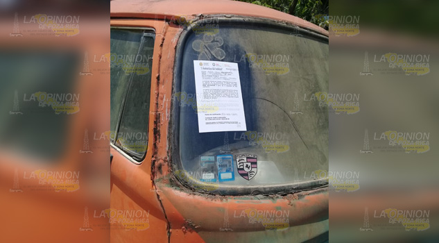 Operativo contra autos macetas, serán retirados; advierten
