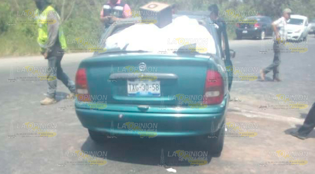 Encontronazo sobre la carretera Tihuatlan – Álamo; Siete lesionados
