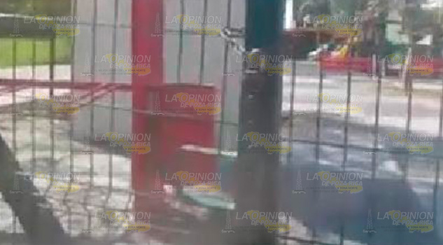 Delegado cierra parque recreativo