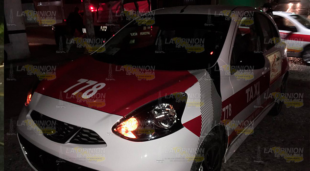 Taxista derriba a motociclista