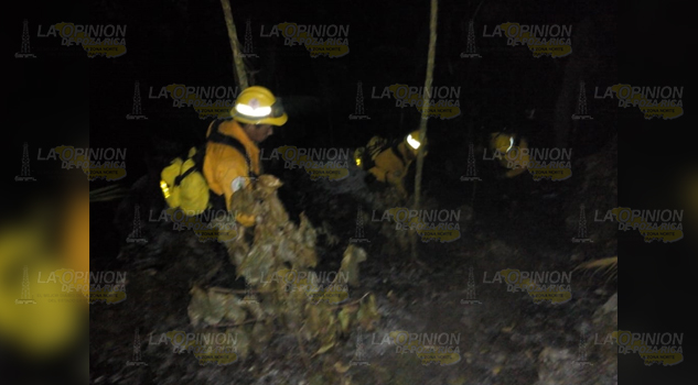 Bajo control la quemazón en Alto Lucero